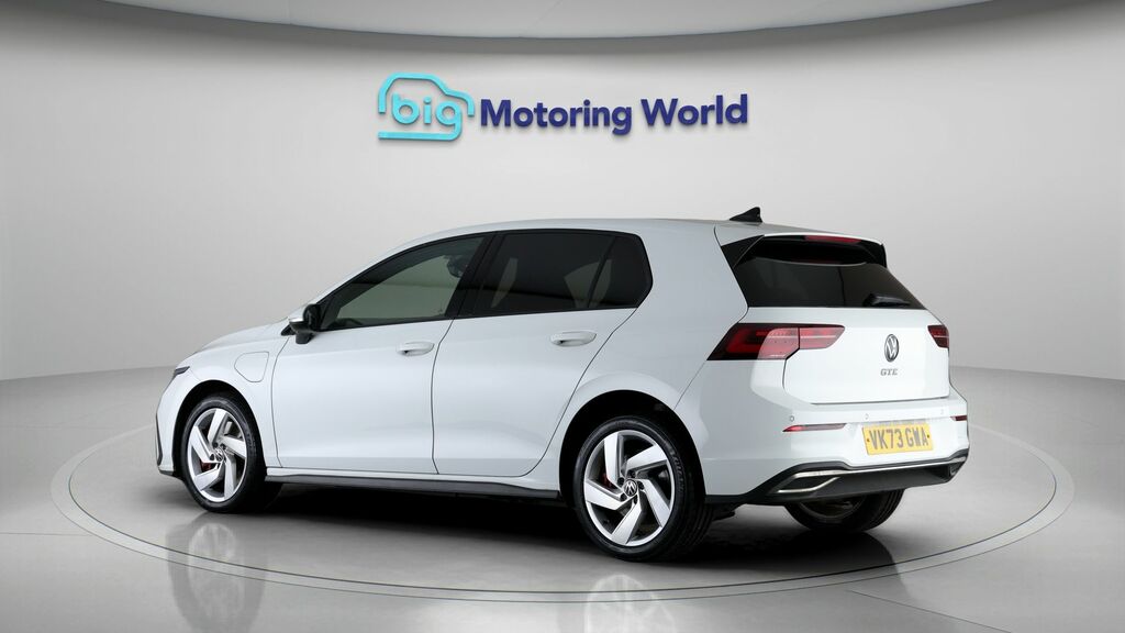 Volkswagen Golf Gte White #5