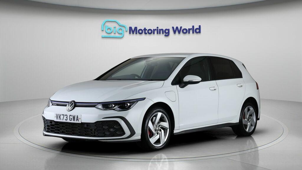 Volkswagen Golf Gte White #3