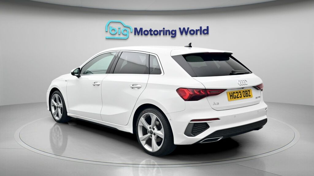 Audi A3 S Line HG23OBZ White #5