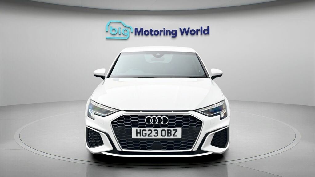 Audi A3 S Line HG23OBZ White #2