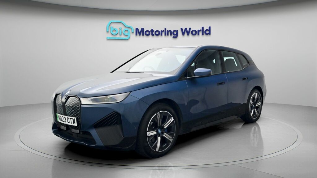 BMW iX M Sport Blue #3