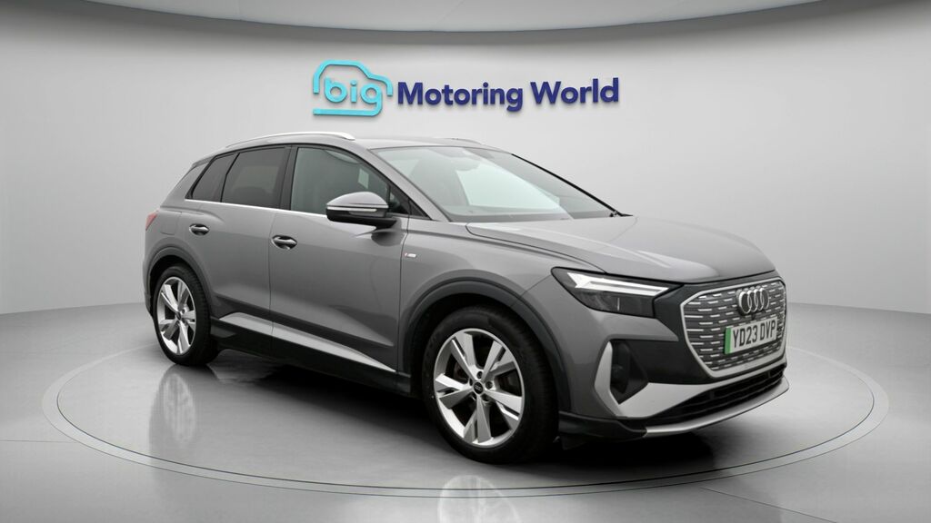 Audi Q4 E Tron S Line Grey
