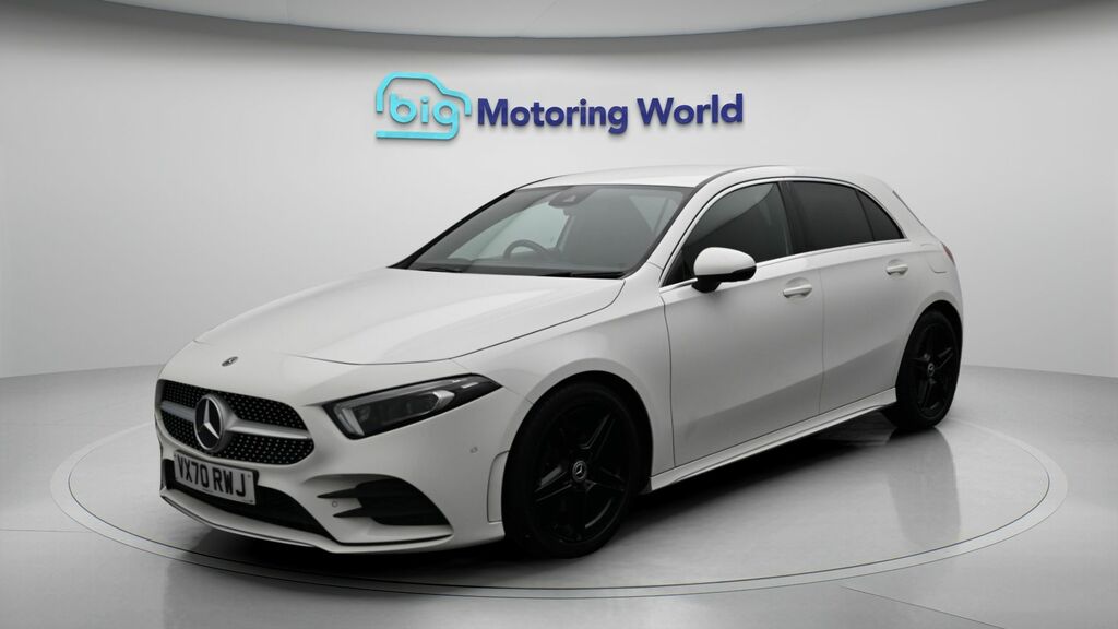 Mercedes-Benz A Class Amg Line VX70RWJ White #3