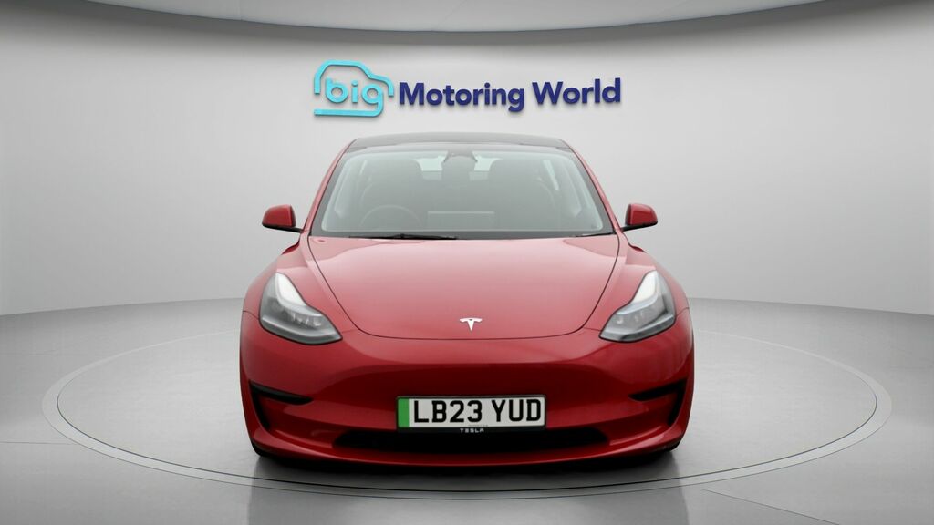 Tesla Model 3 3 Model 3 Rwd LB23YUD Red #2