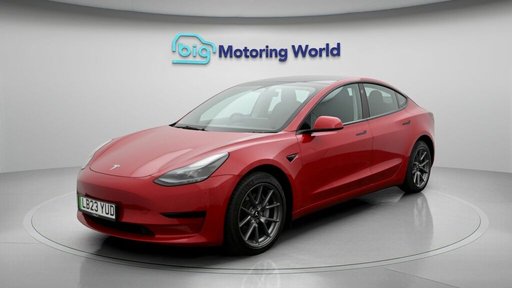 Tesla Model 3 3 Model 3 Rwd LB23YUD Red #3