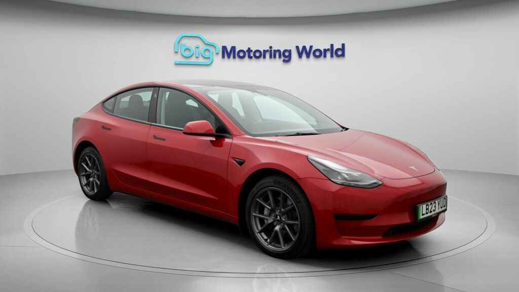 Tesla Model 3 3 Model 3 Rwd Red