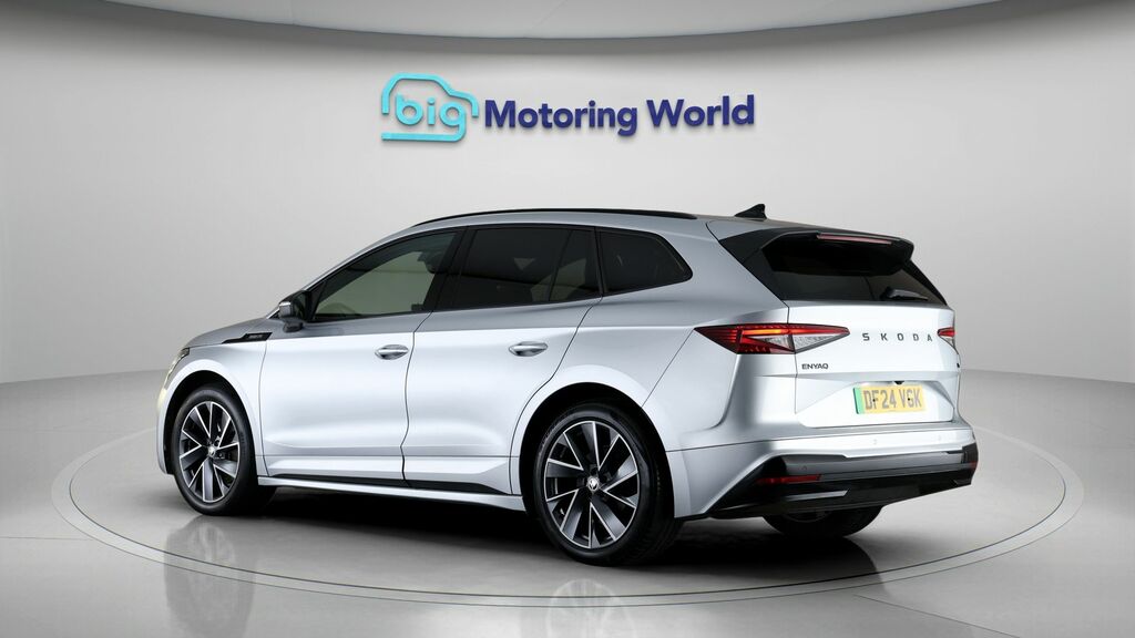 Skoda ENYAQ 85X Sportline Plus Silver #5