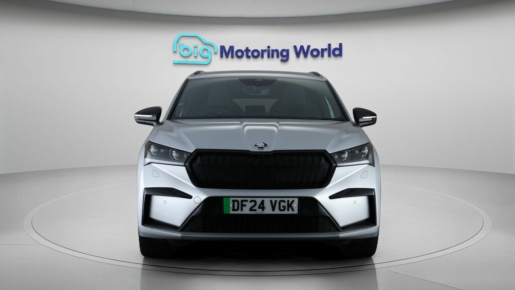 Skoda ENYAQ 85X Sportline Plus Silver #2