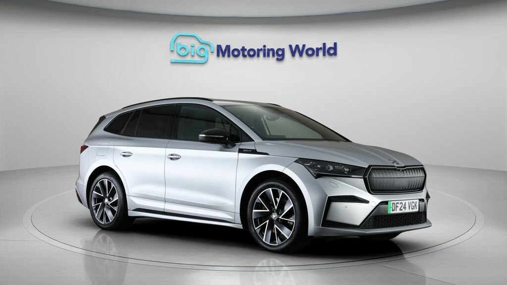 Skoda ENYAQ 85X Sportline Plus Silver