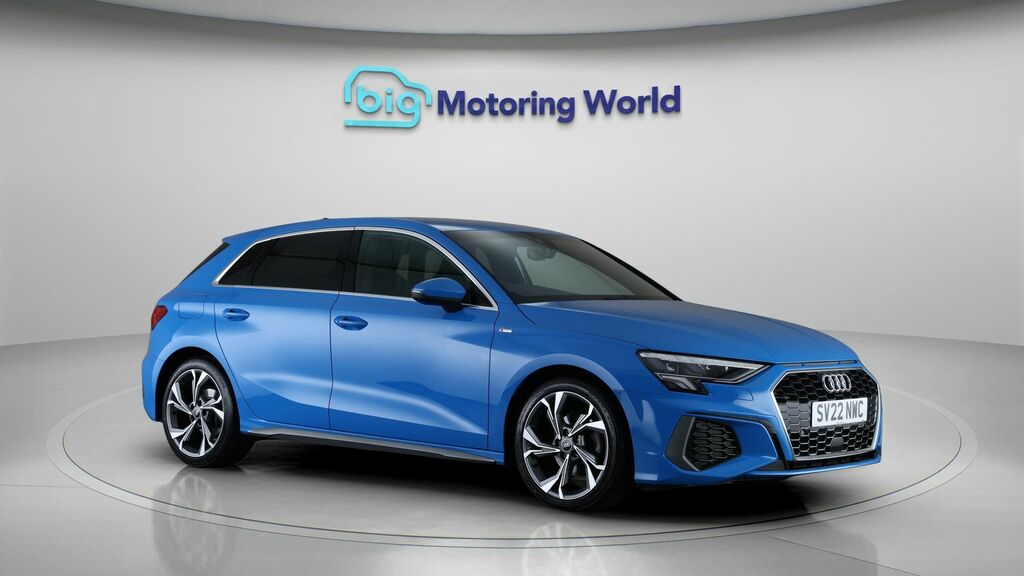 Audi A3 S Line Blue