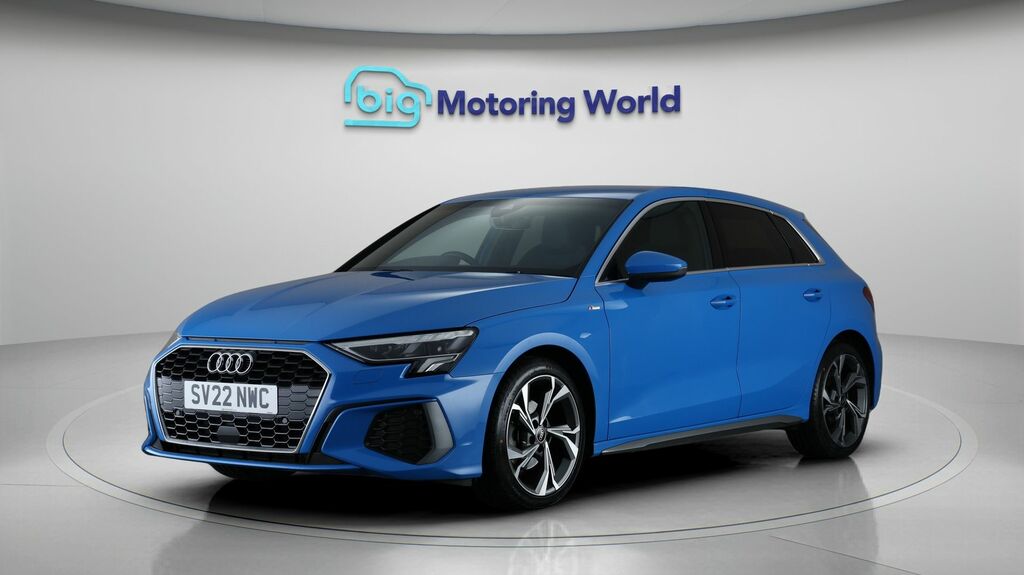 Audi A3 S Line Blue #3