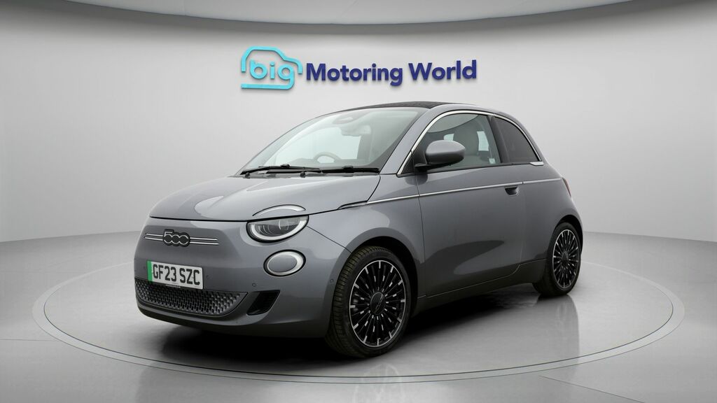 Fiat 500E C La Prima Grey #3