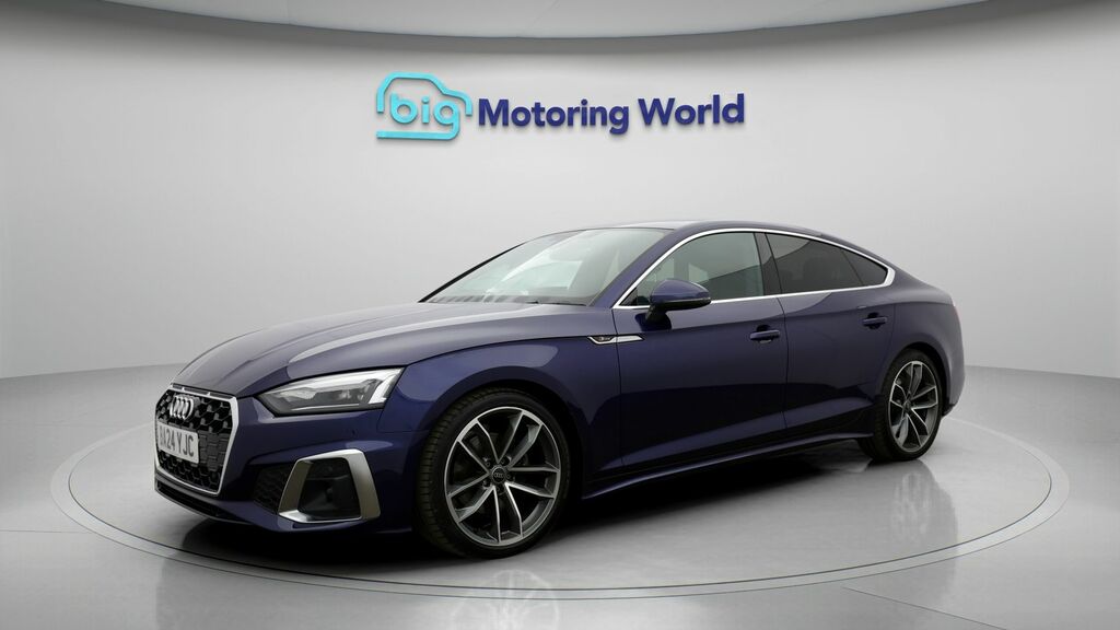 Audi A5 S Line BA24YJC Blue #3