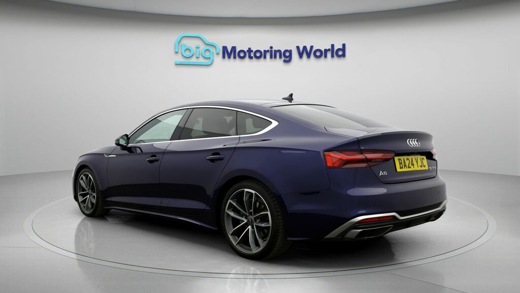 Audi A5 S Line BA24YJC Blue #5