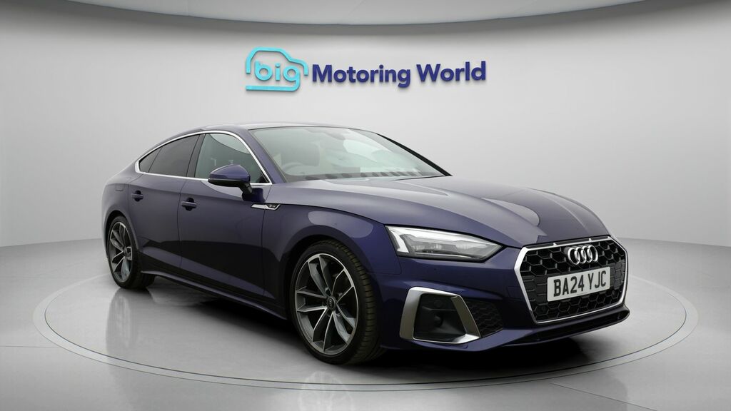 Audi A5 S Line BA24YJC Blue