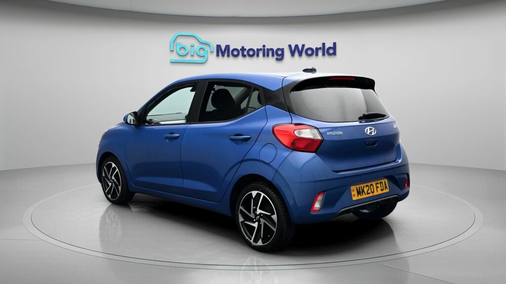 Hyundai I10 Premium Blue #5