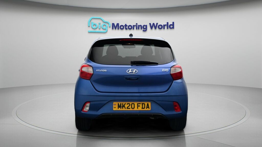 Hyundai I10 Premium Blue #6