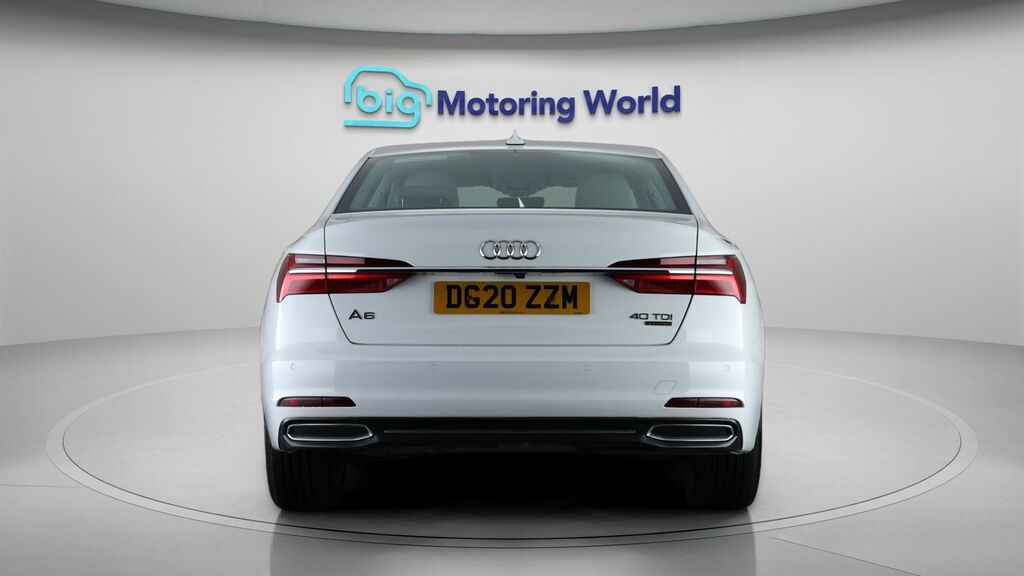 Audi A6 Saloon Sport White #6