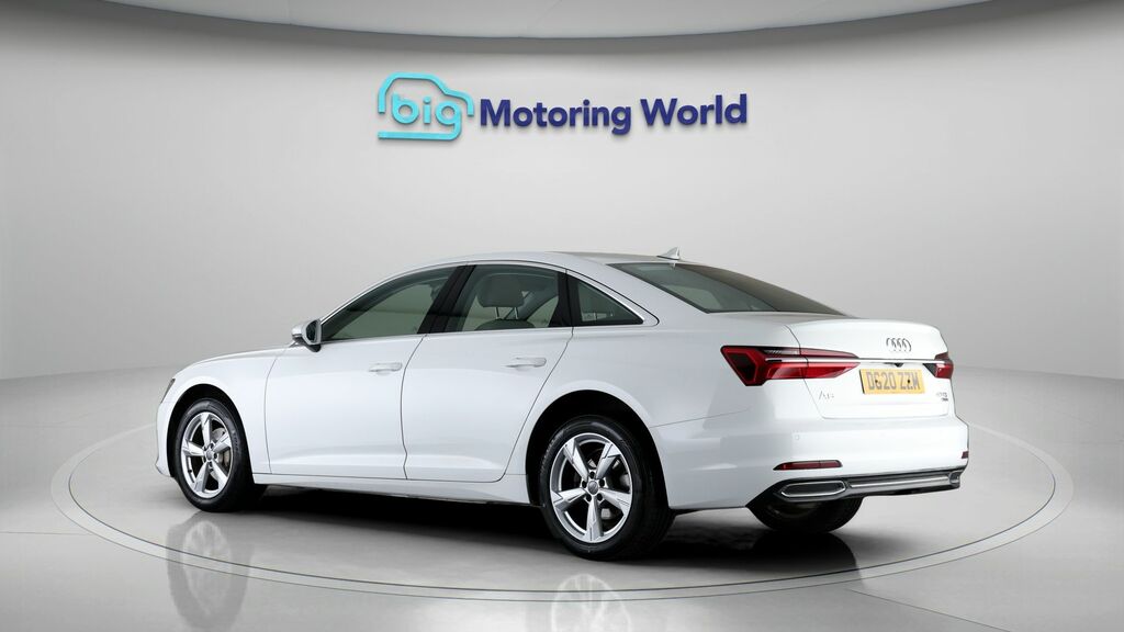 Audi A6 Saloon Sport White #5
