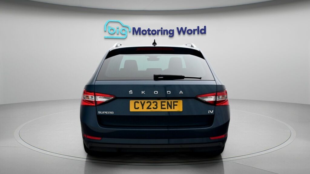 Skoda Superb Se Technology Blue #6