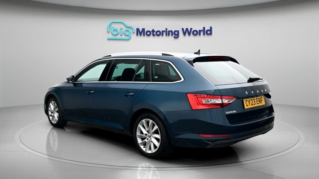 Skoda Superb Se Technology Blue #5