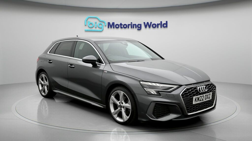 Audi A3 S Line KM22OXZ Grey