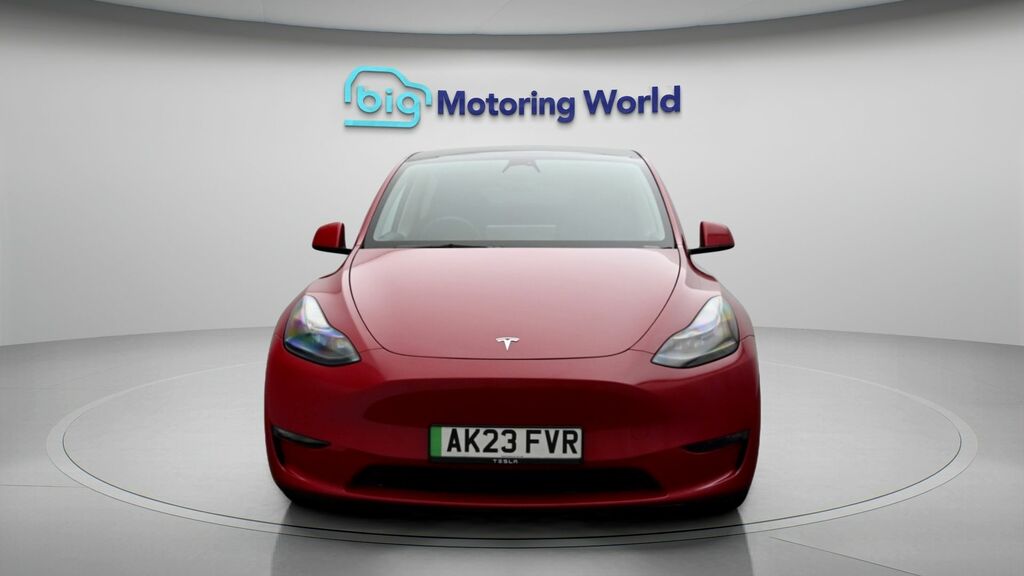 Tesla Model Y Performance Red #2