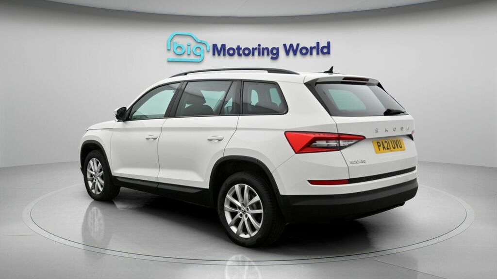 Skoda Kodiaq Se White #5