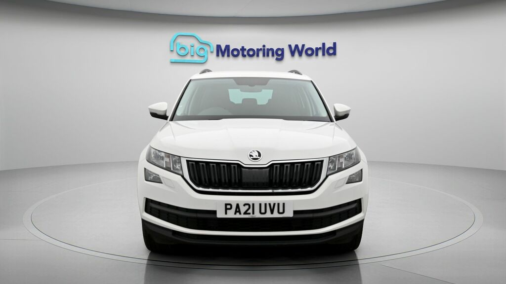 Skoda Kodiaq Se White #2
