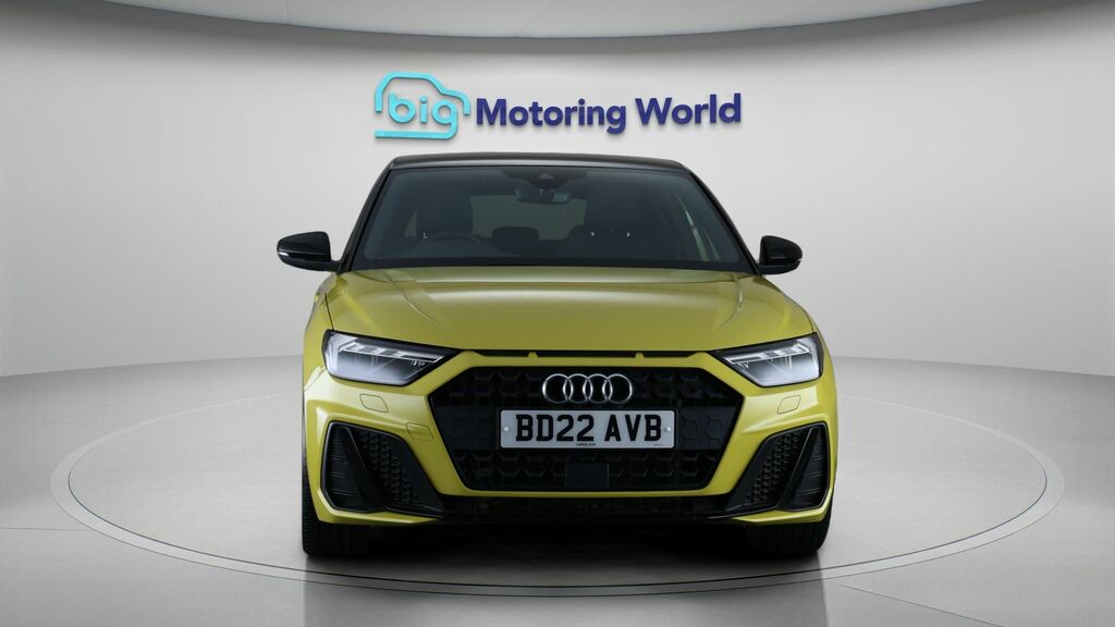 Audi A1 Black Edition Yellow #2