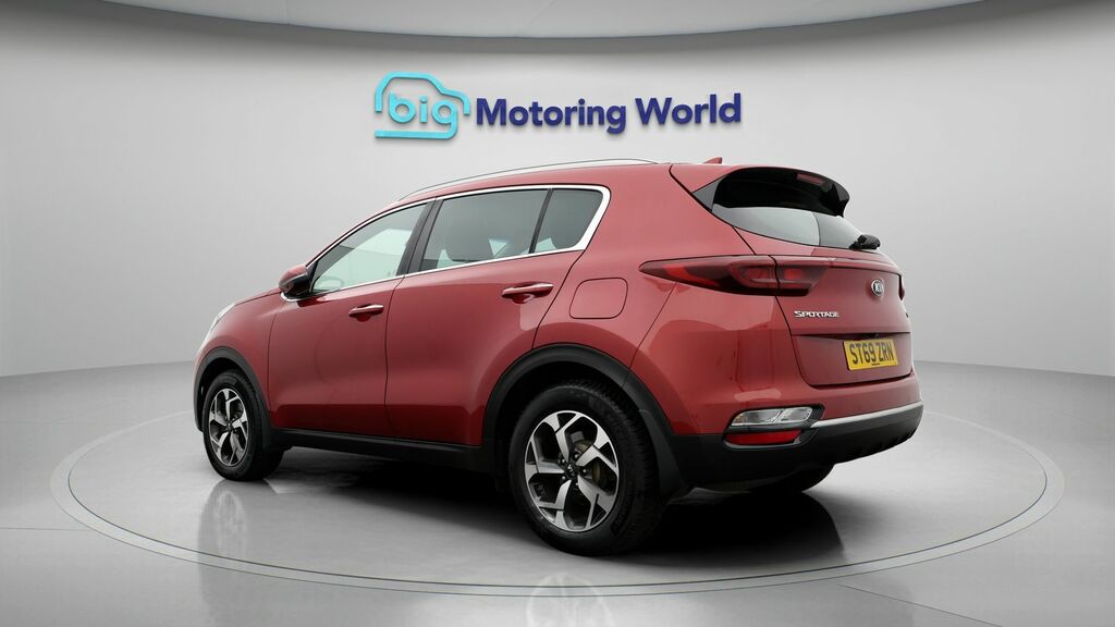 Kia Sportage 2 Red #5