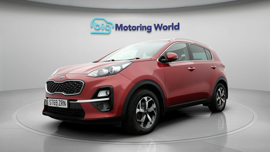 Kia Sportage 2 Red #3