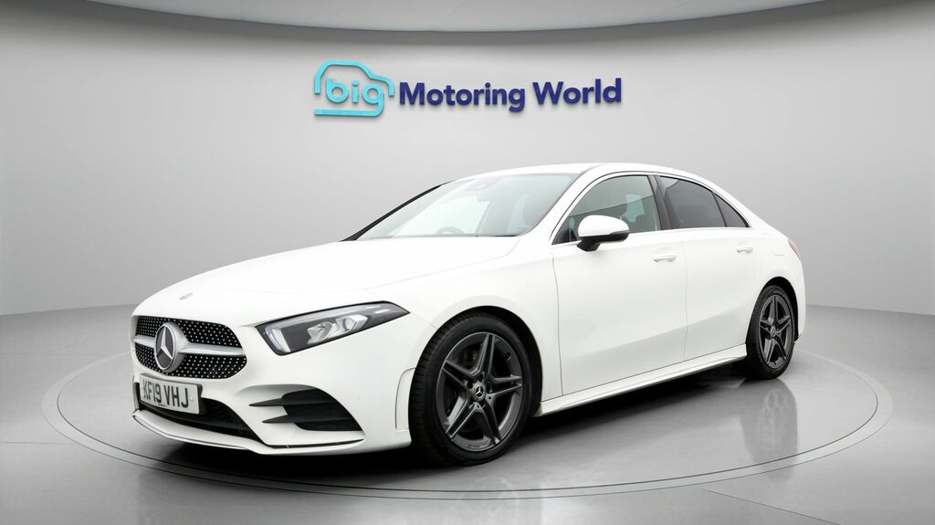 Mercedes-Benz A Class Amg Line KF19VHJ White #3