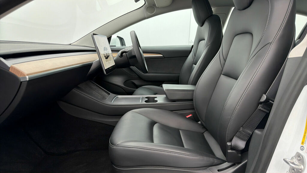 Tesla Model 3 3 Model 3 Rwd White #5
