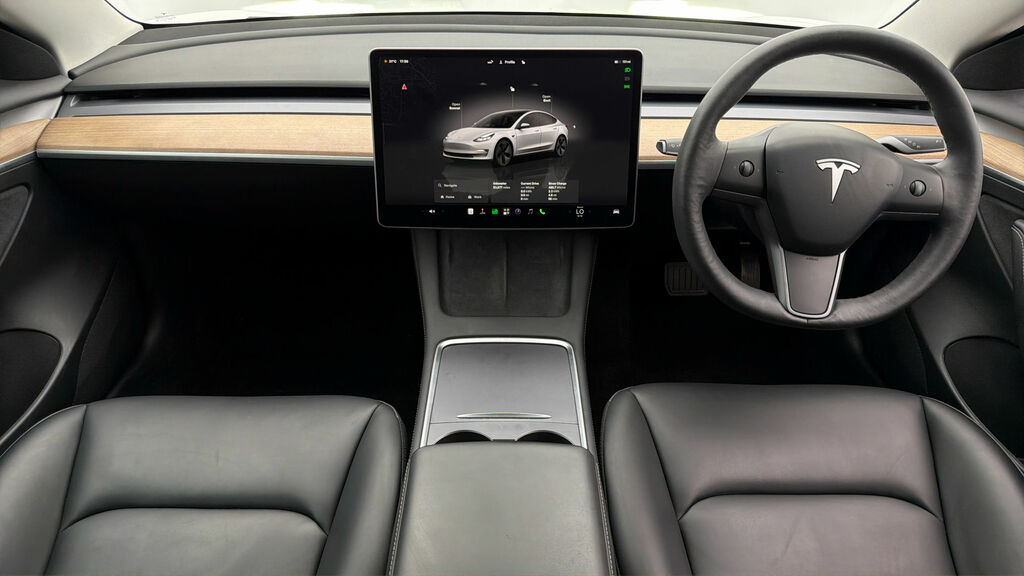 Tesla Model 3 3 Model 3 Rwd White #4