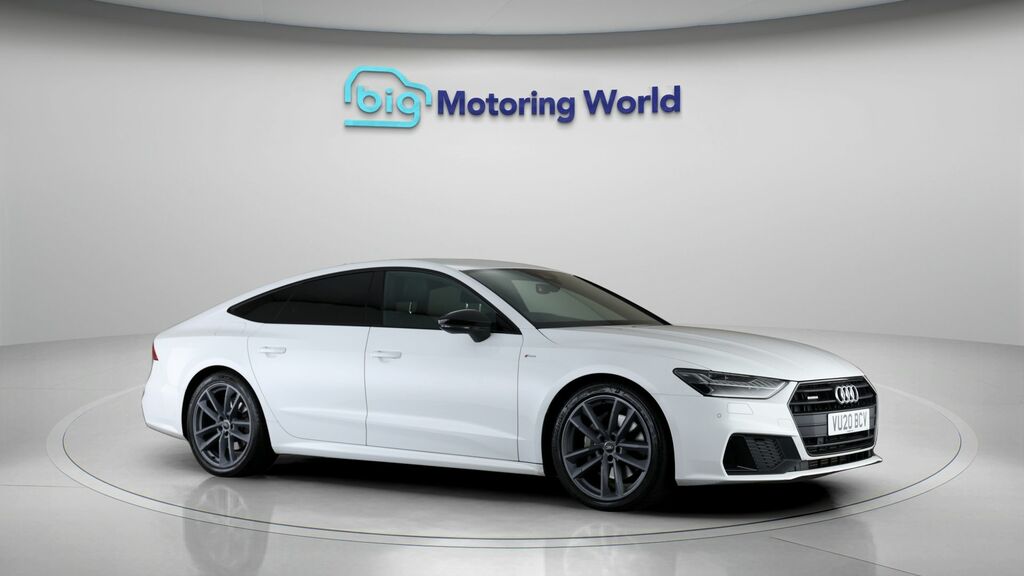 Audi A7 Black Edition White