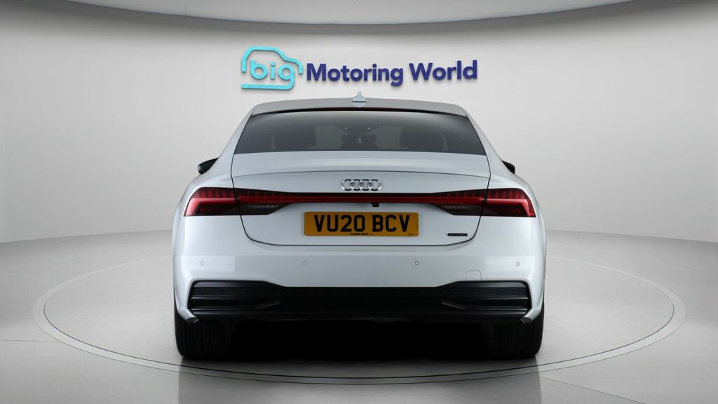 Audi A7 Black Edition White #6