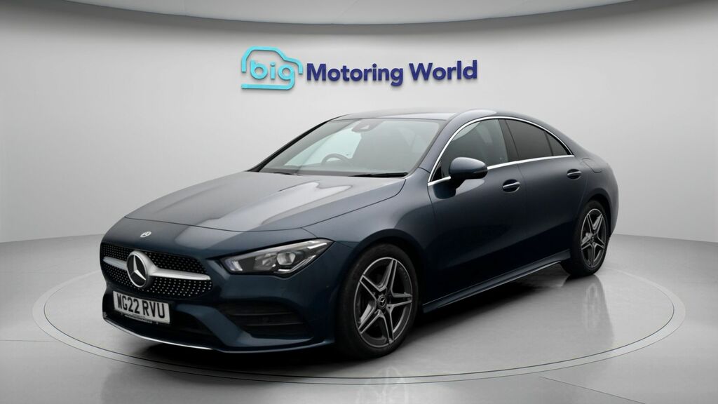 Mercedes-Benz CLA Class Amg Line WG22RVU Blue #3
