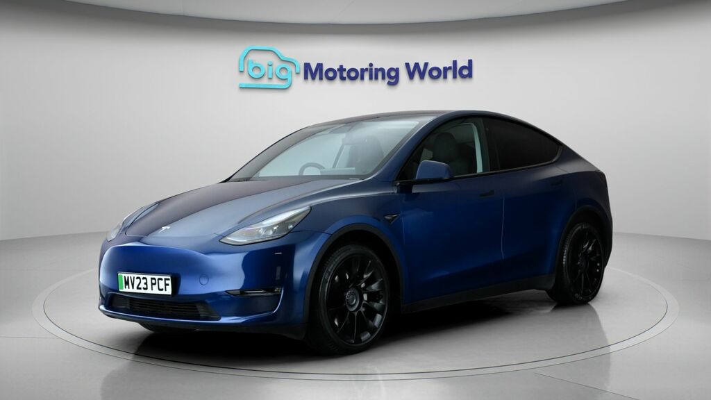 Tesla Model Y Long Range Blue #3