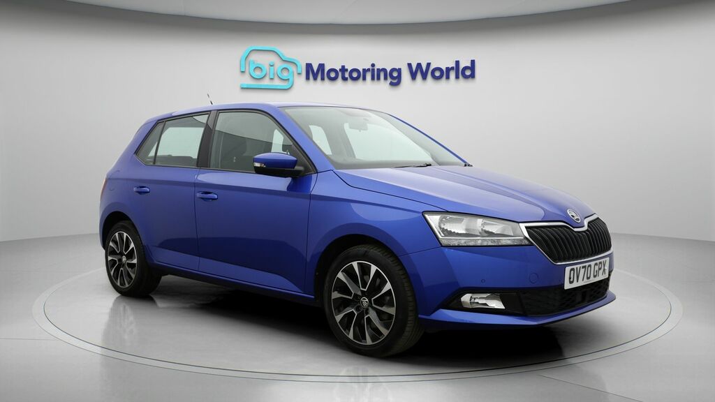 Skoda Fabia Se Drive Blue