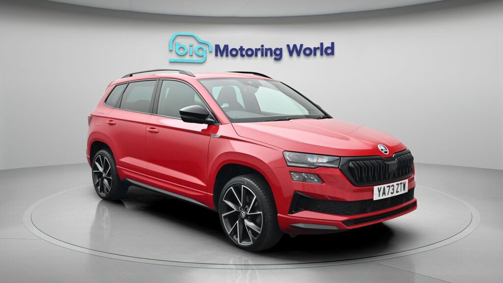 Skoda Karoq Sportline Red