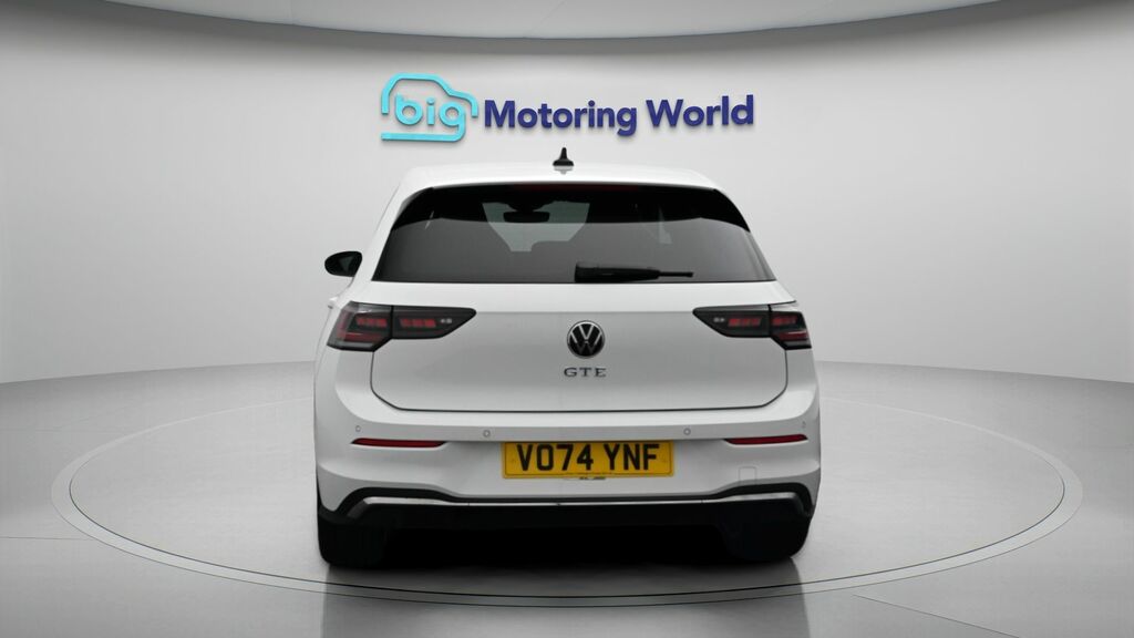 Volkswagen Golf Gte White #6