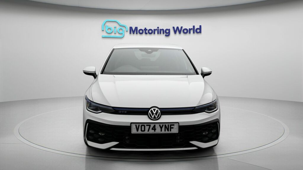 Volkswagen Golf Gte White #2