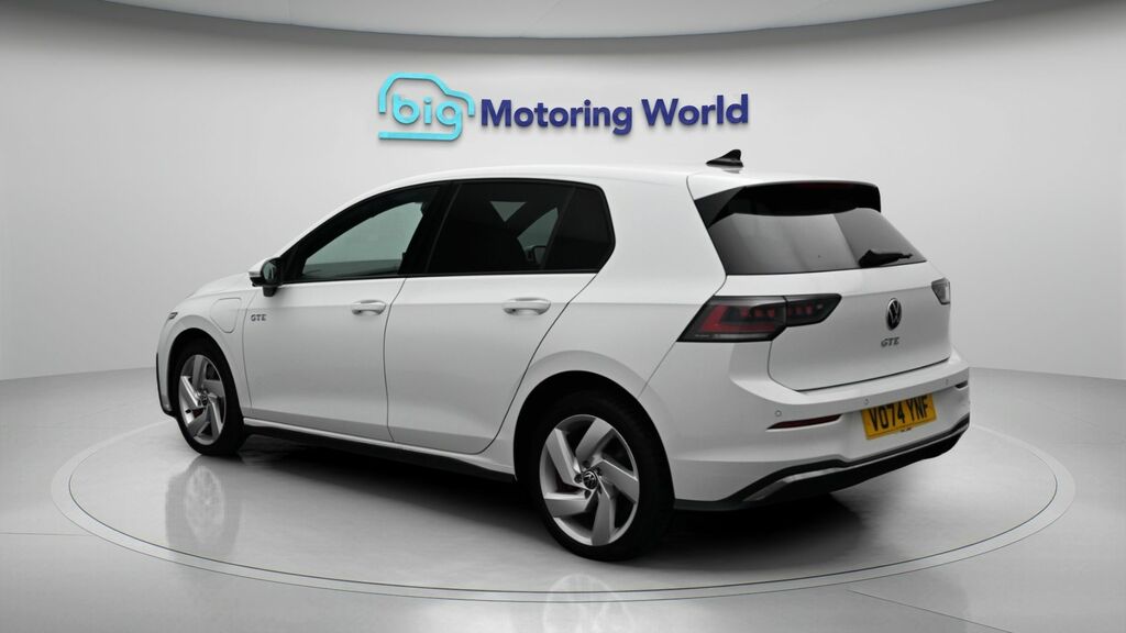 Volkswagen Golf Gte White #5