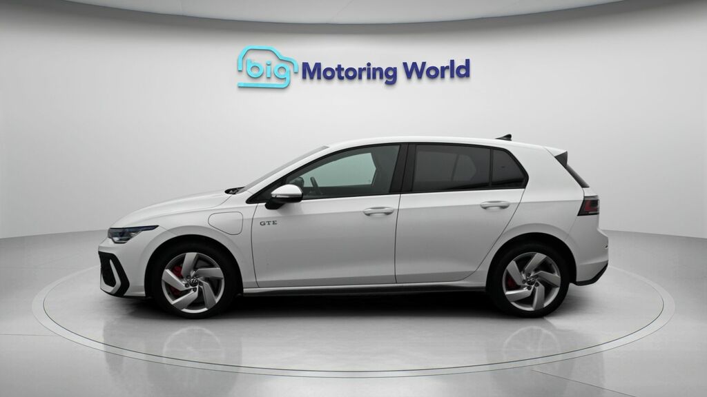 Volkswagen Golf Gte White #4
