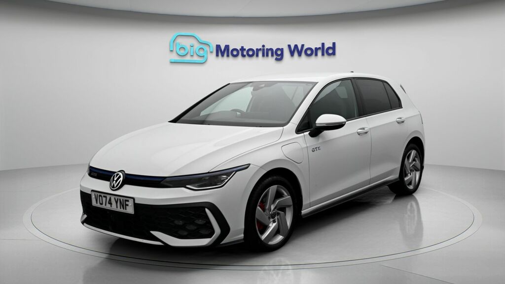 Volkswagen Golf Gte White #3