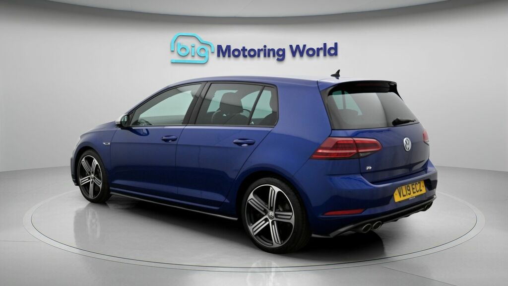 Volkswagen Golf R Blue #5