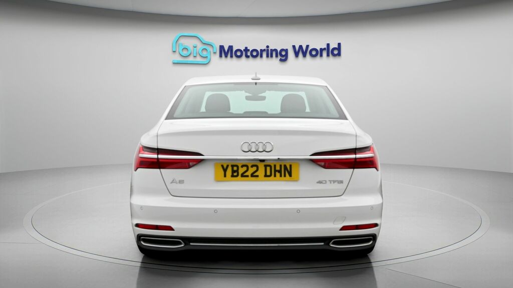 Audi A6 Saloon Sport White #6