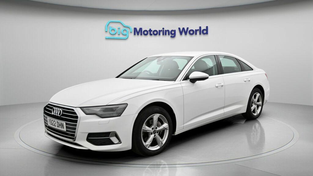 Audi A6 Saloon Sport White #3