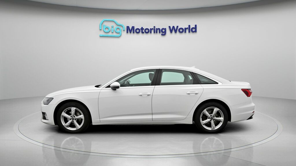 Audi A6 Saloon Sport White #4